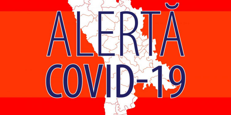 Moldova e sub cod portocaliu de COVID-19, pe fundalul unei rate scăzute de vaccinare