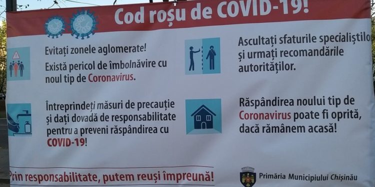 Chișinăul rămâne sub cod roșu de Covid: Comisia locală solicită ministerului Sănătății mai multe măsuri. Vedeți care sunt acestea