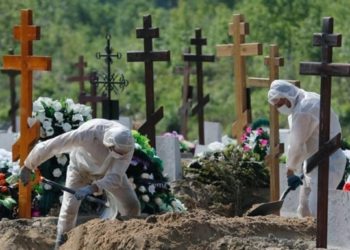 В России максимум умерших от COVID с начала пандемии