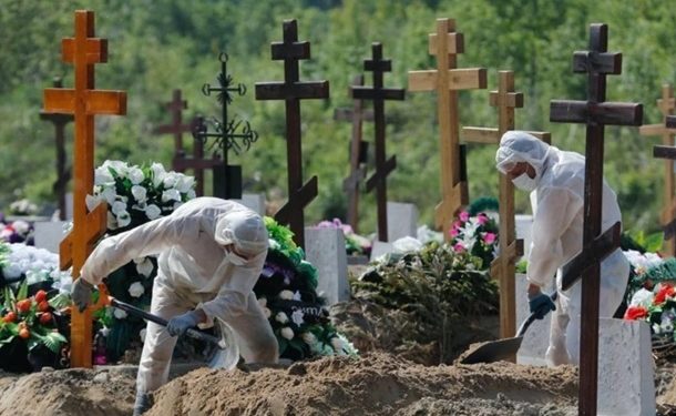 В России максимум умерших от COVID с начала пандемии