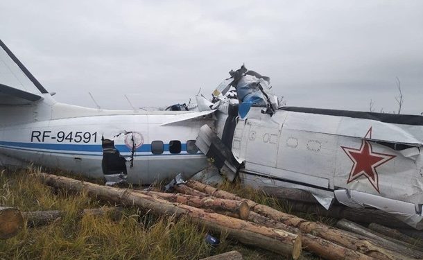 В России упал самолет с парашютистами, 16 жертв