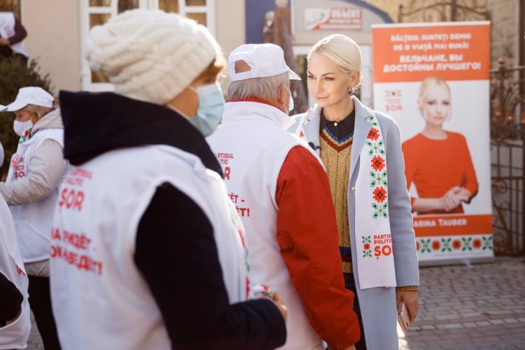 Марина Таубер начала кампанию по сбору подписей в поддержку программы развития Бельц | FOTO/VIDEO