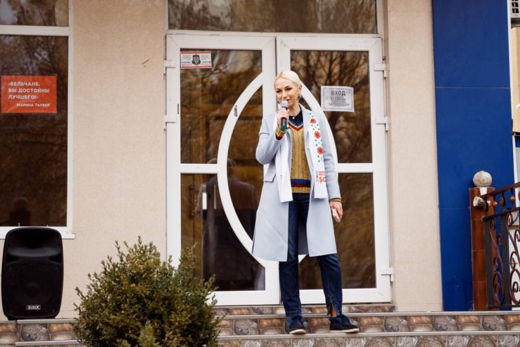 Марина Таубер начала кампанию по сбору подписей в поддержку программы развития Бельц | FOTO/VIDEO