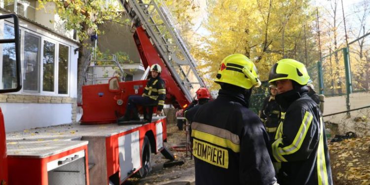 Primele versiuni ale incendiului de la Buiucani
