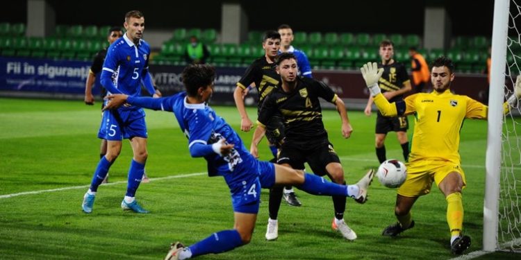 Naționala de tineret a Moldovei învinge Gibraltarul cu 1-0