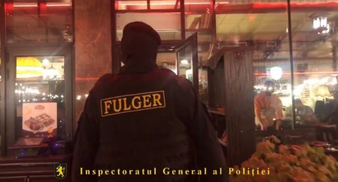 Piețele, centrele comerciale și cluburile de noapte, verificate de poliție