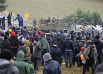 Десятки нелегалов прорвались на территорию Польши