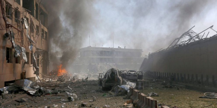 В Кабуле возле больницы прогремел взрыв