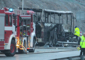 В Болгарии в ДТП с туристическим автобусом погибли 46 человек, в том числе 12 детей