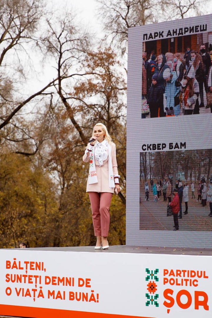 Marina Tauber, la Bălți: Vom construi împreună cel mai dezvoltat oraș pentru familiile voastre, copii și nepoți! În 21 noiembrie, votați cu inima! | VIDEO/FOTO