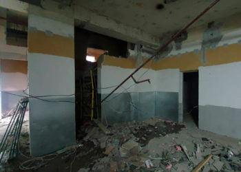 На севере Москвы обрушилась стена в строящемся ТЦ, есть пострадавшие