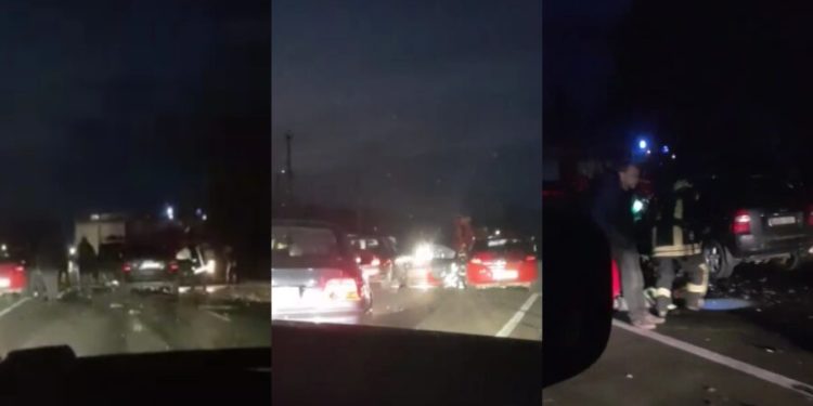 Accident rutier groaznic la Strășeni. Echipa de descarcerare, la fața locului | VIDEO