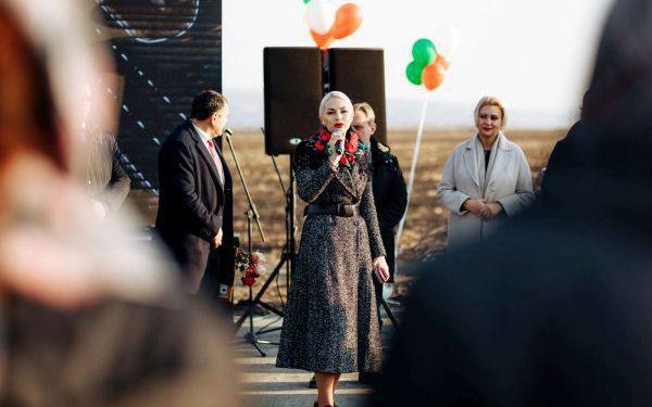 Marina Tauber a finalizat construcția secolului în raionul Orhei | VIDEO