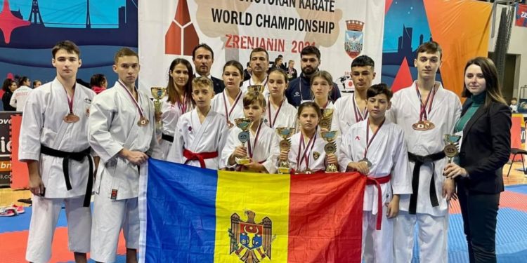 Каратисты из Бельц завоевали 6 золотых медалей на Чемпионате мира в Сербии | VIDEO