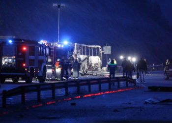 Tragedie în Bulgaria: 46 de oameni au murit într-un autocar care a luat foc. Imagini de la fața locului | VIDEO