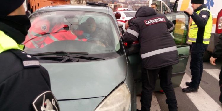 В центре столицы водитель из-за сердечного приступа спровоцировал аварию