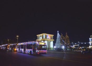В Кишиневе по пяти маршрутам будут курсировать празднично украшенные троллейбусы