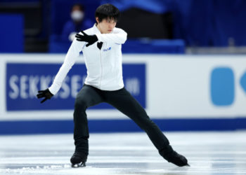 Японский фигурист Юдзуру Ханю первым в истории исполнил четверной аксель | VIDEO