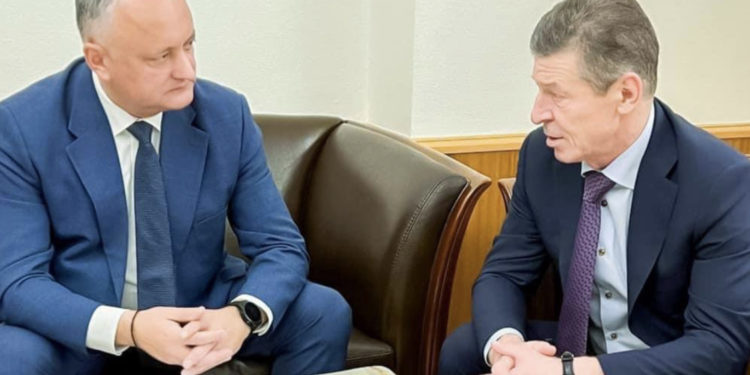 Igor Dodon a avut o întrevedere cu Dmitri Kozak
