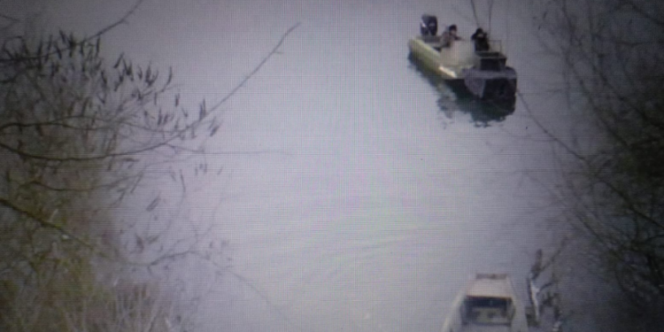 Trei braconieri piscicoli, prinși în flagrant! Au furat dispozitive speciale de supraveghere a frontierei  | VIDEO