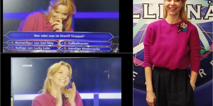 Întrebare de 16 mii de euro, în cadrul show-ului din Germania „Vrei să devii milionar”: Ce este Sheriff Tiraspol?