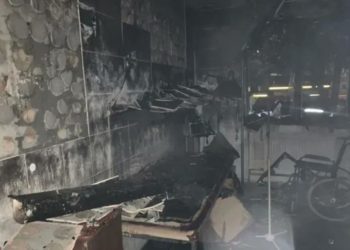 Incendiu uriaș la un spital Covid din Ucraina: Trei oameni au murit | VIDEO