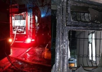 Incendiu într-un bloc locativ, la Ialoveni. 6 persoane riscau să primească intoxicații | VIDEO