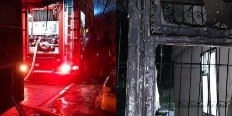 Incendiu într-un bloc locativ, la Ialoveni. 6 persoane riscau să primească intoxicații | VIDEO