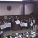 Deputații BECS și cei din fracțiunea „ȘOR” au blocat tribuna Parlamentului, în semn de protest față de majorarea vârstei de pensionare
