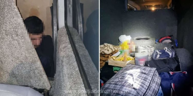 Спрятал четверых иностранцев в машине и пытался пересечь границу. Гражданин Молдовы задержан за перевозку мигрантов