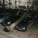 Vântul puternic a făcut ravagii în capitală: Copaci doborâți, crengi rupte și mașini avariate | FOTO