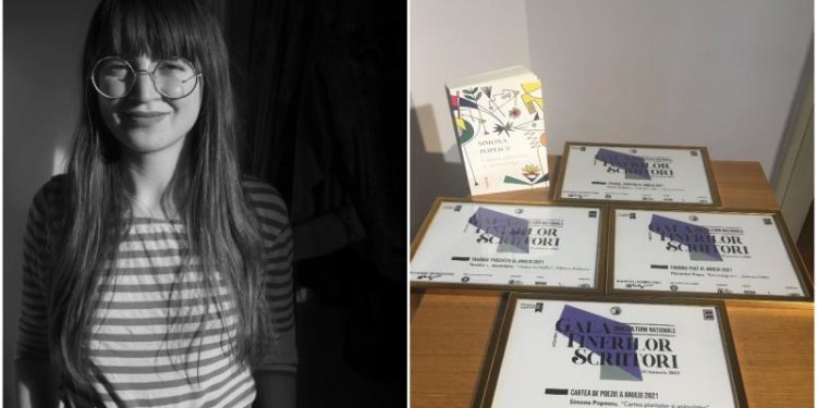 Moldoveanca Paula Erezanu a fost desemnată „Tânăra Scriitoare a anului 2021”, în cadrul Galei de la București