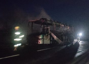 В автобусе, едущем по маршруту Кишинев-Бухарест, произошел пожар