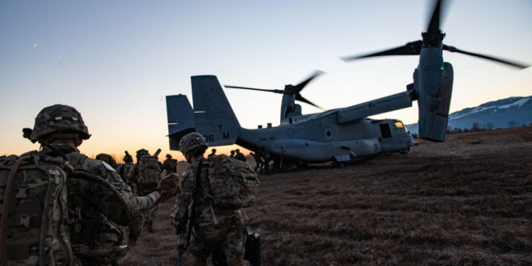 SUA au pregătit 8.500 de militari pentru a fi trimiși în Europa de Est