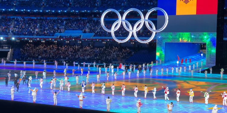Спортсмены из Молдовы приняли участие в открытии Олимпиады в Пекине