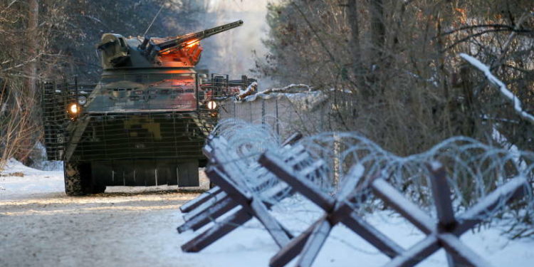Centrala nucleară de la Cernobîl, capturată de forţele ruse (oficial ucrainean)