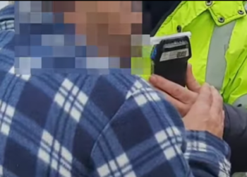 Tragedie prevenită la timp. Ofițerii INSP au stopat un șofer beat criță, la Nisporeni | VIDEO