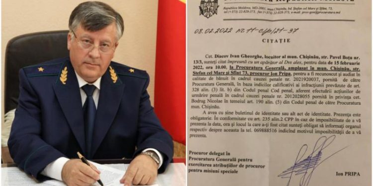 Fostul procuror al mun. Chișinău, Ivan Diacov, citat la PG: „Se lasă impresia că procurorii noștri au verde la cei care își permit să critice justiția lui Litvinenco”