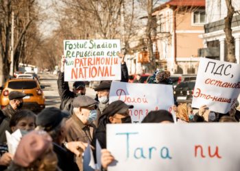 Stadionul Republican trebuie să rămână în proprietatea statului. Partidul „ȘOR” va iniția o campanie de colectare a semnăturilor | VIDEO