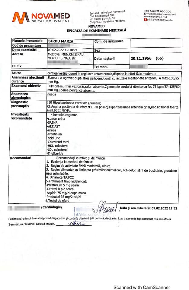 Ina Sîrbu: „Starea de sănătate a părinților lui Sergiu s-a înrăutățit brusc”. Apelul soției ex-deputatului