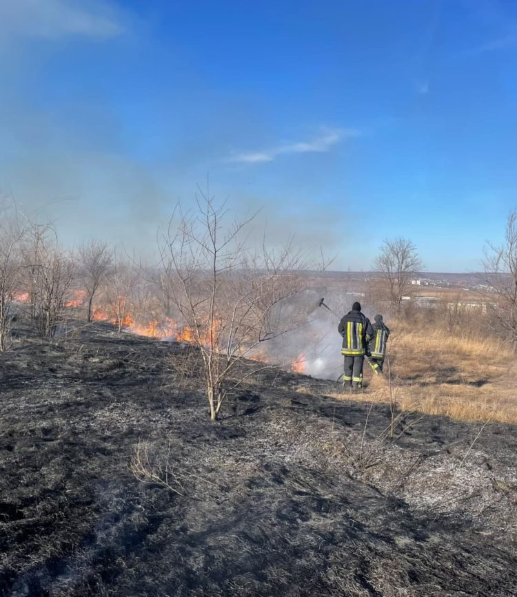 Incendiu în capitală: Mai multe hectare de vegetație au fost cuprinse de flăcări | FOTO