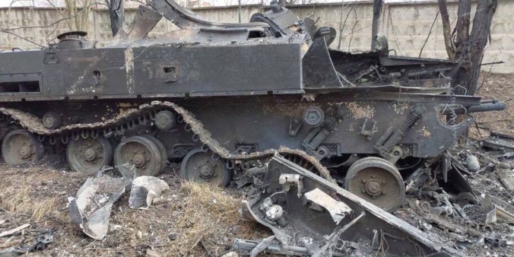 В Генштабе Украины рассказали о потерях российских военных за 13 дней войны