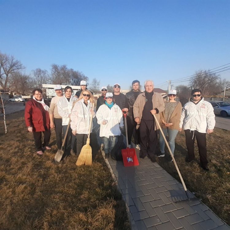 Партия «ШОР» – за чистый Кишинев! Члены формирования организовали в столице акцию по уборке