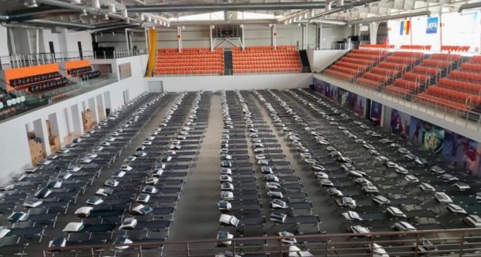 Complexul Sportiv «Futsal Arena FMF» va găzdui 500 de refugiați ucraineni