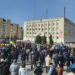 Российские войска вошли в Славутич, жители вышли на протест