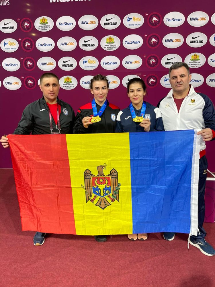 AUR pentru Moldova! Luptătoarele Anastasia Nichita și Irina Rîngaci au devenit campioane europene U23
