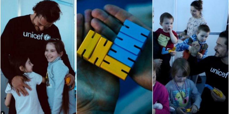 Actorul britanic Orlando Bloom a venit în Moldova să sprijine familiile refugiate din Ucraina