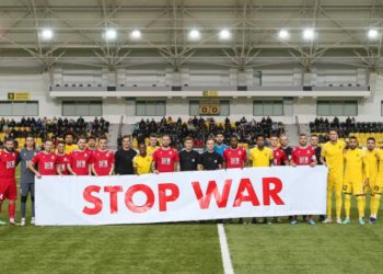 Echipa de fotbal Milsami Orhei a învins-o pe Sheriff Tiraspol cu 0-1. Meciul a început cu un mesaj anti-război | VIDEO