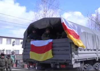 „Merg să apere Rusia”. Liderul Osetiei de Sud trimite militari în Ucraina