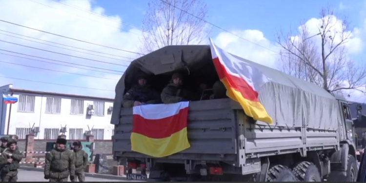 „Merg să apere Rusia”. Liderul Osetiei de Sud trimite militari în Ucraina